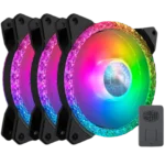 Cooler Master Masterfan Mf120 Prismtatic Pack 3 Fans