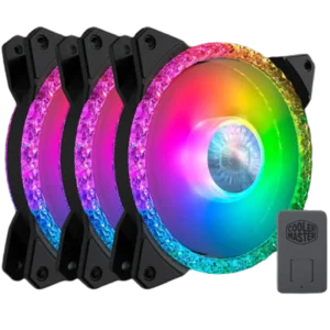 Cooler Master Masterfan Mf120 Prismtatic Pack 3 Fans | MTEC Cooler Master Masterfan Mf120 Prismtatic Pack 3 Fans