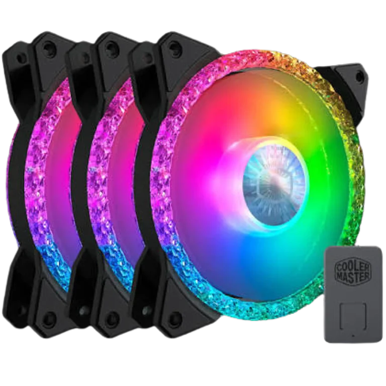 Cooler Master Masterfan Mf120 Prismtatic Pack 3 Fans