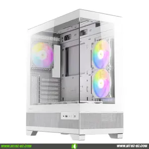 Antec CX700 RGB Elite White Mid Tower Case 6 Fans