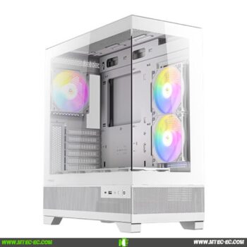 Antec CX700 RGB Elite White Mid Tower Case 6 Fans