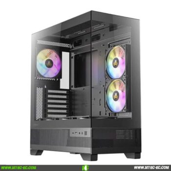 Antec CX700 RGB Elite Black Mid Tower Case 6 Fans