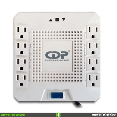 MTEC_CDP_R_AVR1808_1800VA | MTEC CDP R-AVR1808 1800VA 1000W regulador de Voltaje 8 Tomas