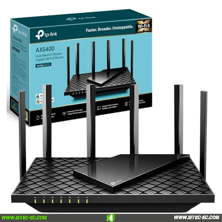 Tp-link Router AX73 Gigabit Wi-Fi 6 de doble banda