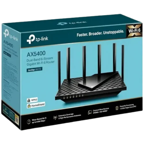 Tp-link Router AX73 Gigabit Wi-Fi 6 de doble banda