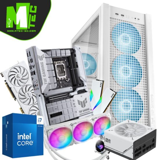 Mtec PC Asus BTF White II Intel I7-14700 32GB 1TB  RTX 4070 TI Super