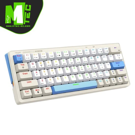 Armaggedon GMK 100 Blue Tri-mode Teclado Mecánico 60%