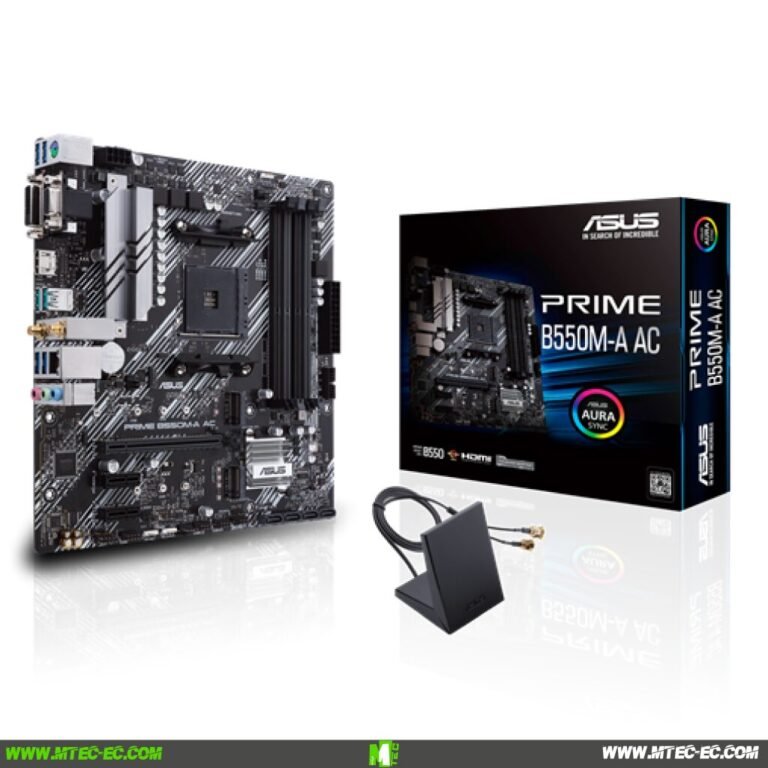 Asus Prime B550M-A AC Amd Am4 DDR4 Wireless