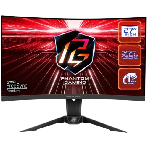 Asrock PG27Q15R2A 27″ Monitor Curvo VA QHD 1440P 165Hz
