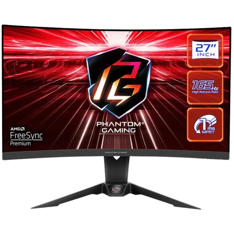 Asrock PG27Q15R2A 27″ Monitor Curvo VA QHD 1440P 165Hz