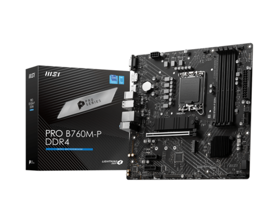 Msi Pro B760M-P DDR4 Mainboard LGA1700 Intel - Image 3