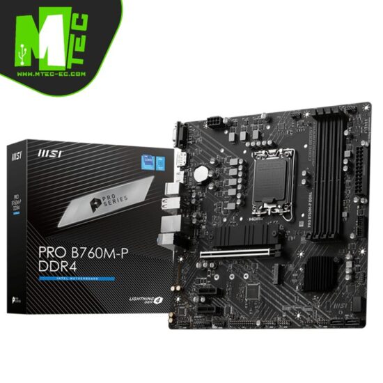 Msi Pro B760M-P DDR4 Mainboard LGA1700 Intel