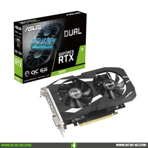 Asus Dual RTX 3050 OC Edition 6GB GDDR6