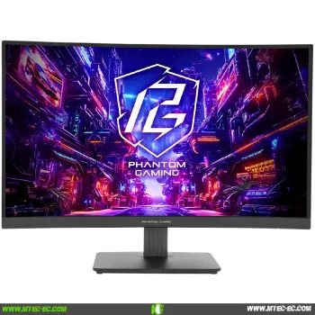Asrock PG27QRT1B 27" QHD Monitor Curvo 180Hz 1ms Tienda gamer