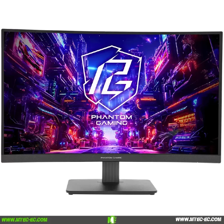 Asrock PG27QRT1B 27" QHD Monitor Curvo 180Hz 1ms Tienda gamer