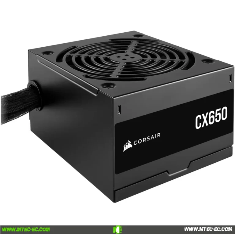 Corsair CX650 650W 80 Plus Bronze Fuente de Poder Tienda gamer | MTEC Corsair CX650 650W 80 Plus Bronze Fuente de Poder Tienda gamer