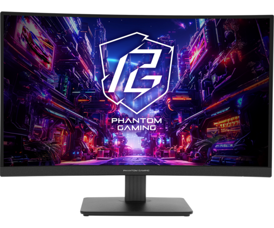 Asrock PG27QRT1B 27" QHD Monitor Curvo 180Hz 1ms - Image 2