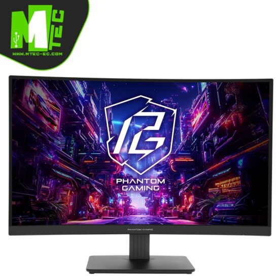 Asrock PG27QRT1B 27" QHD Monitor Curvo 180Hz 1ms