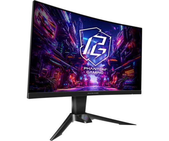 Asrock PG27QRT2A 27"QHD Monitor Curvo 180Hz 1ms - Image 4