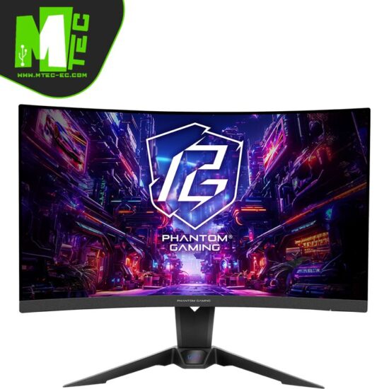 Asrock PG27QRT2A 27"QHD Monitor Curvo 180Hz 1ms