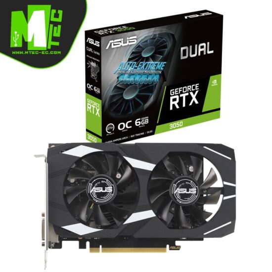 Asus Dual RTX 3050 OC Edition 6GB GDDR6