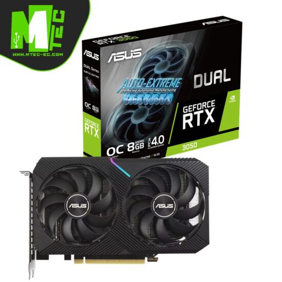 Asus Dual RTX 3050 8GB OC Edition GDDR6