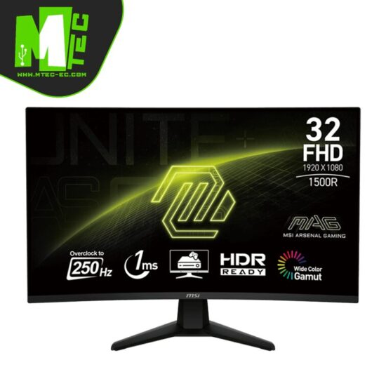 Msi MAG 32C6X 32" Monitor Curvo FHD 250Hz 1Ms