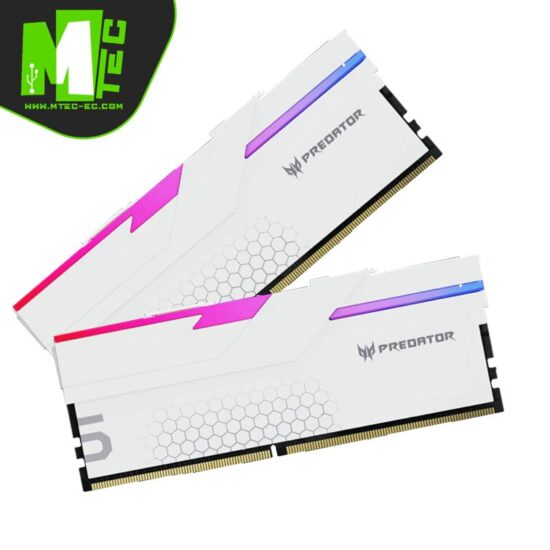 Predator Hermes DDR5 RGB Kit 32GB (2x16GB) 6400Mhz White