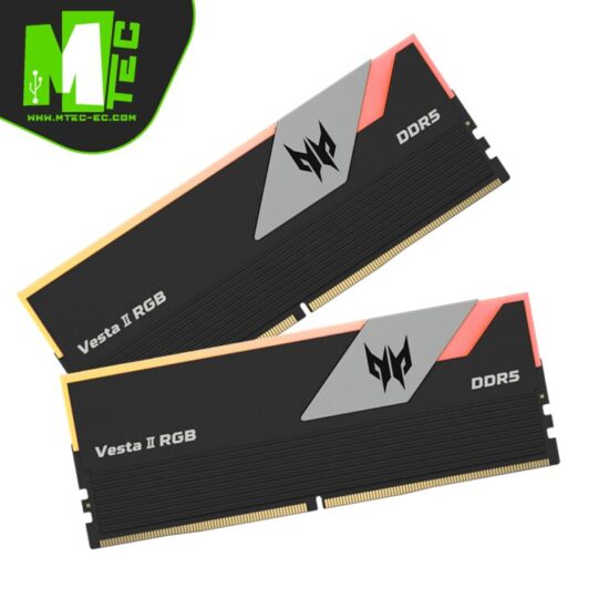 Predator Vesta II DDR5 RGB Kit 32GB (2x16GB) 6000Mhz Black