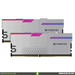Predator Hermes DDR5 RGB Kit 32GB (2x16GB) 6400Mhz Silver