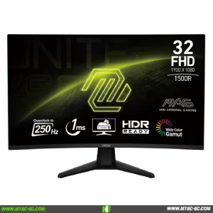Msi MAG 32C6X 32" Monitor Curvo FHD 250Hz 1Ms