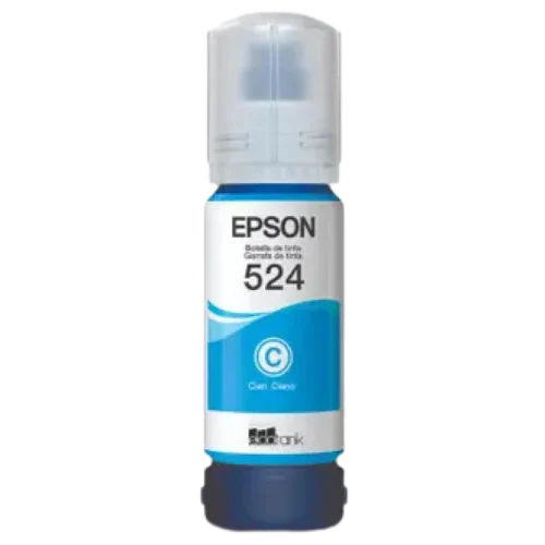 Epson T524 Cyan Tinta 70ml Impresora Ecotank