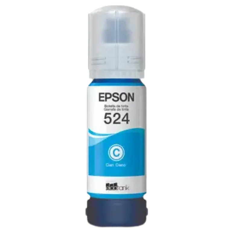 Epson T524 Cyan Tinta 70ml Impresora Ecotank