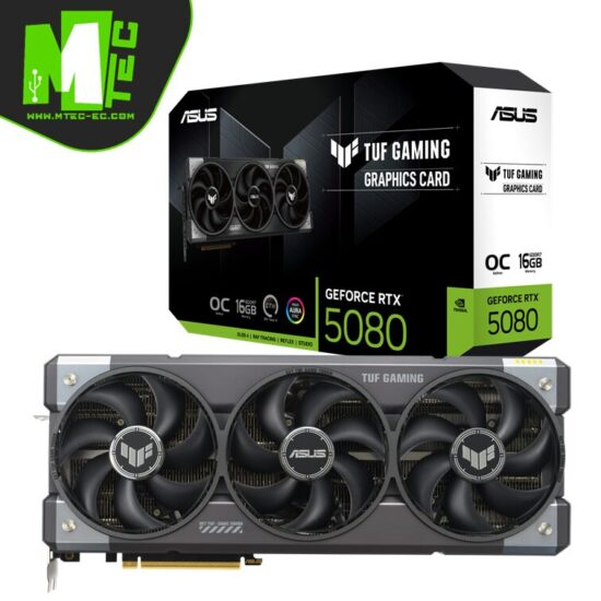 Asus TUF RTX 5080 OC Edition 16GB GDDR7 Tarjeta de Video