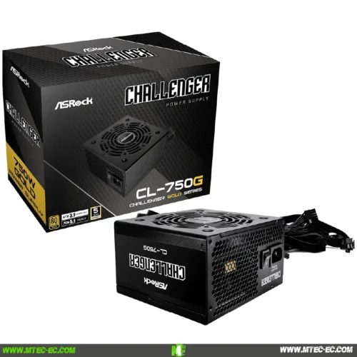 Asrock Challenger CL-750G 750w 80+ Gold ATX 3.1