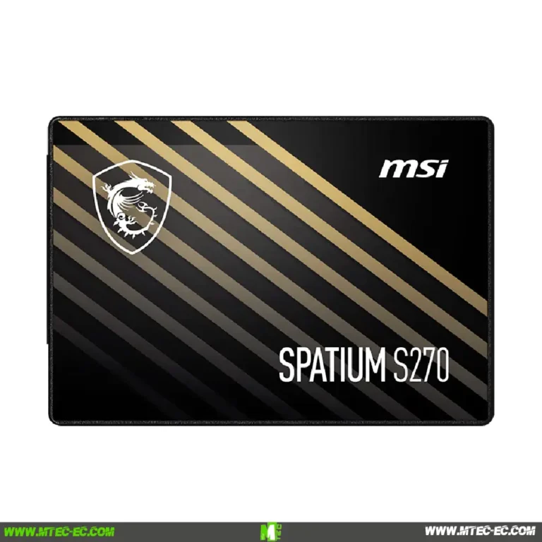 Mtec-msi-spatium-s270-ssd-480gb | MTEC Msi Spatium S270 480GB Sata 2.5" SSD