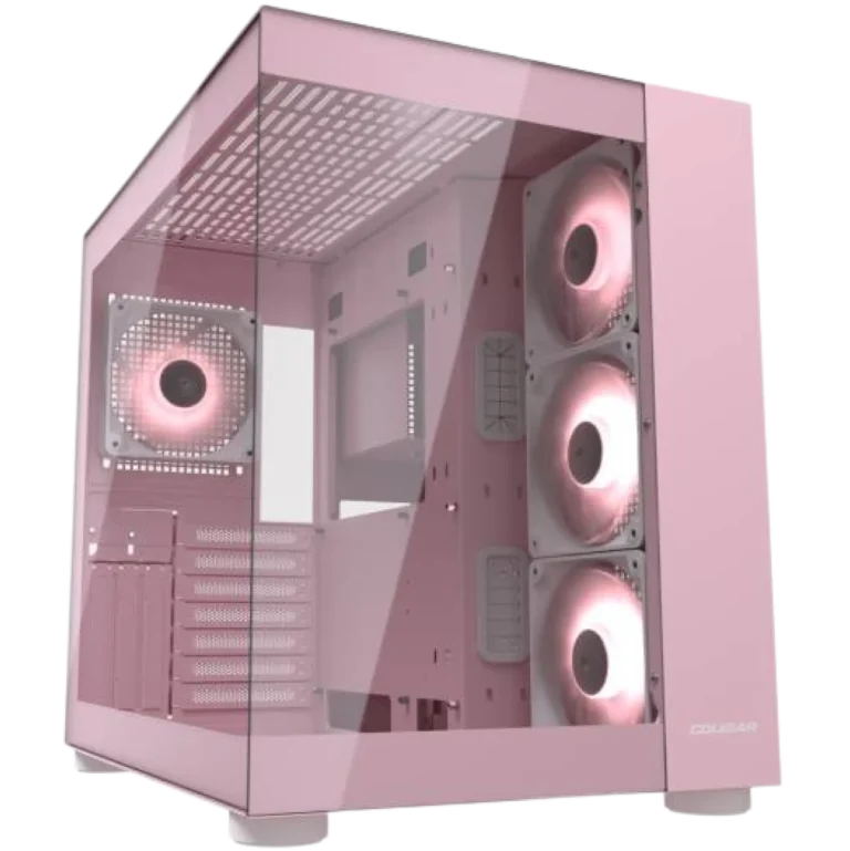 Cougar FV150 RGB Doble cámara 4 Ventiladores Rosado