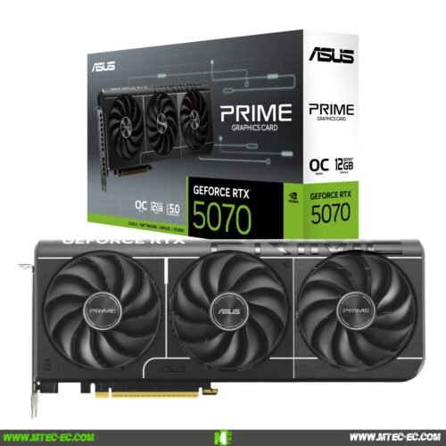 Asus Prime RTX 5070 OC 12GB GDDR7 Tarjeta de Video