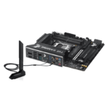 Antenas y módulo WiFi 6E integrados en la Asus TUF Gaming B850M-Plus