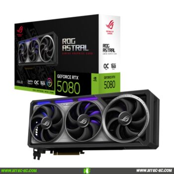 Asus ROG Astral RTX 5080 16GB GDDR7 OC Edition Tarjeta de Video