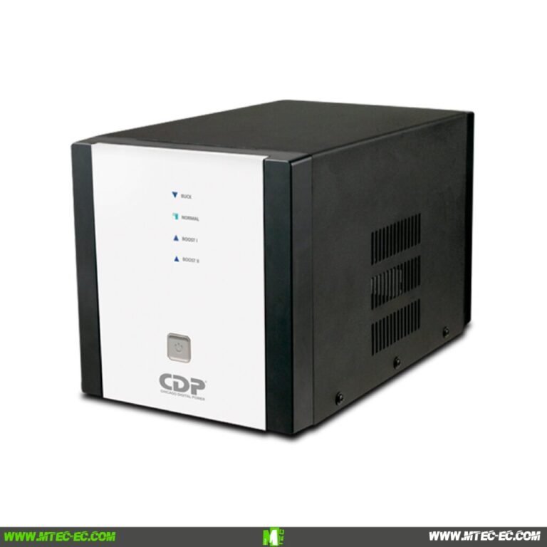 CDP R-AVR2408 2400VA 1200W Regulador Voltaje 8 Salidas