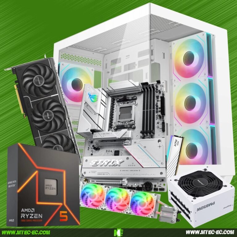 Mtec PC Alfa DK White Amd R5 9600X 16GB 1TB RTX 5070