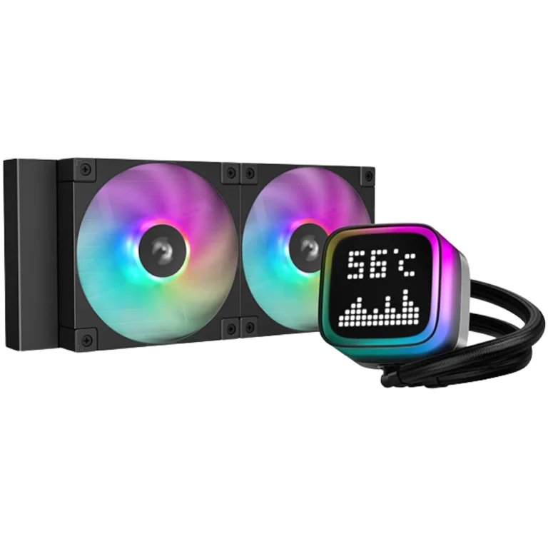 Deepcool LP240 Matrix Display Enfriamiento Líquido