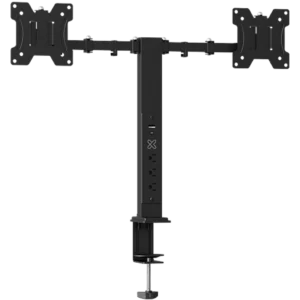 Klip Xtreme KMM-510 Soporte Articulado Dos Monitores con regleta | MTEC Klip Xtreme KMM-510 Soporte Articulado Dos Monitores con regleta