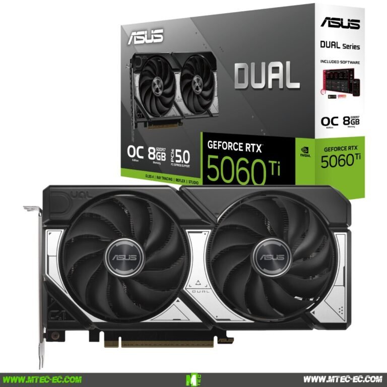 ASUS Dual GeForce RTX™ 5060 Ti 8GB GDDR7 OC Edition