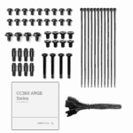 Deepcool CC360 ARGB 3 Fans Negro Case Gamer