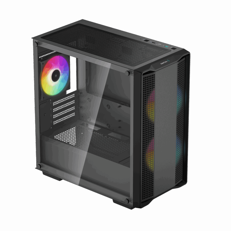 Deepcool CC360 ARGB 3 Fans Negro Case Gamer