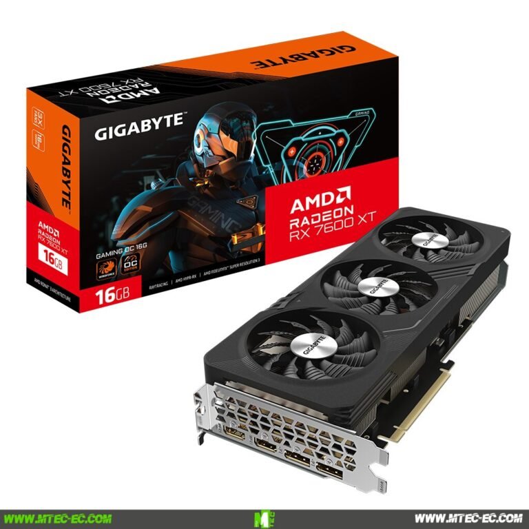 Gigabyte RX 7600 XT GAMING OC 16G Tarjeta de Video