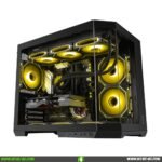 Segotep Lumi 3T M-ATX – Gabinete Gaming con 3 Ventiladores ARGB y Vidrio Templado