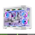 Segotep Lumi 3T M-ATX – Gabinete Gaming con 3 Ventiladores ARGB y Vidrio Templado